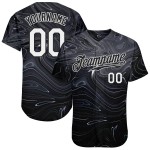Maillot fluide à motif 3D authentique, motif abstrait marbré, design de baseball, art liquide Maillot fluide à motif 3D authentique, motif abstrait marbré, design de baseball, art liquide